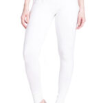 White Color Classic Cotton Lycra Leggings – Soft, Stretchable & Everyday Comfort Wear
