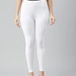 White Color Premium Ankle Length Leggings