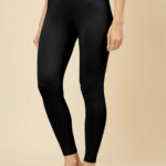 Black Color Premium Ankle Length Leggings